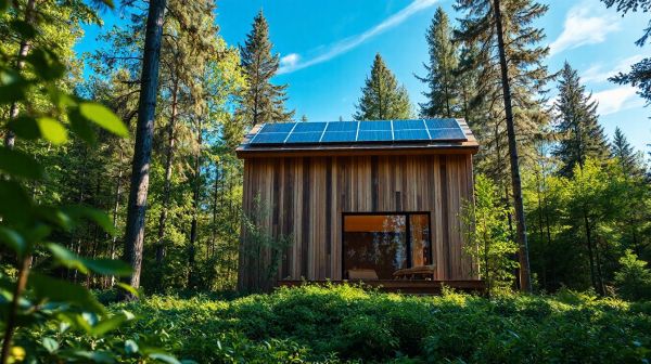 Les avantages d'une maison en bois moderne à bâtir écologiquement