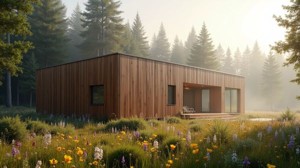 Votre maison en bois contemporaine : optez pour une construction écologique